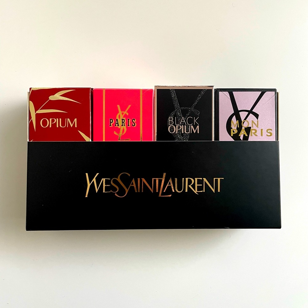 NWT Yves Saint Laurent YSL Ladies Travel Selection 4 Piece Miniature Gift Set
